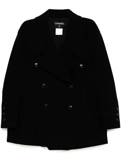 Pre-owned Chanel 1998 Single Breasted Jacket In 黑色