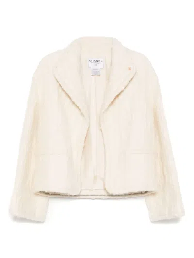 Pre-owned Chanel 1998 Single-breasted Jacket In Neutrals