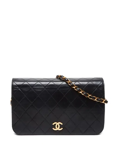 Pre-owned Chanel 1999-2000 Cc Mark Shoulder Bag In Black