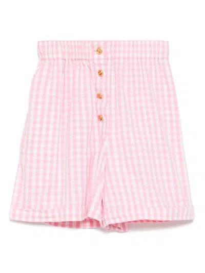 Pre-owned Chanel 1999-2000s Checked Shorts