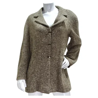 Pre-owned Chanel 1999 Brown Tweed Blazer