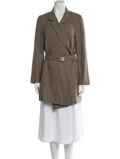 Pre-owned Chanel 1999 Cashmere Peacoat In Neutral