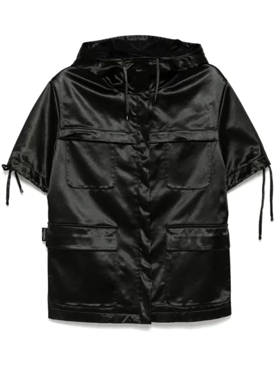Pre-owned Chanel 1999 Hooded Jacket In Black