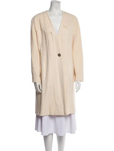 Pre-owned Chanel 1999 Wool Coat In Neutral
