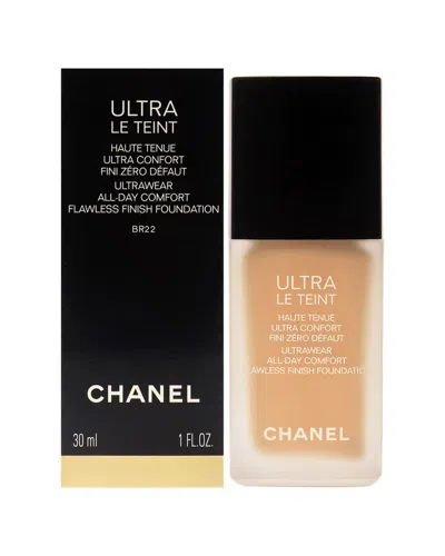 Chanel 1oz Ultra Le Teint Ultrawear Flawless Foundation - Br22 Light Medium  Rosy In Neutral