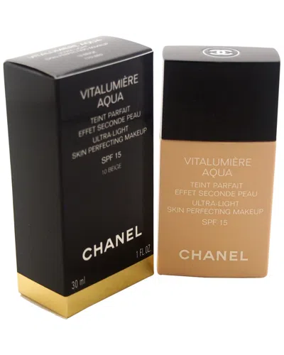 Chanel 1oz Vitalumiere Aqua Ultra-light Skin Perfecting Makeup-10 Beige In Neutral