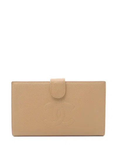 Pre-owned Chanel 2000-2002 Coco Mark Bi-fold Wallet