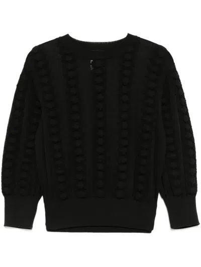 Pre-owned Chanel 2000s Cotton Jumper In Black