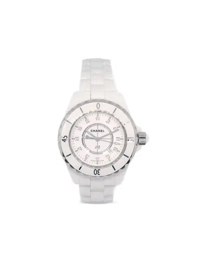 Pre-owned Chanel 2000s  J12 33mm In 白色