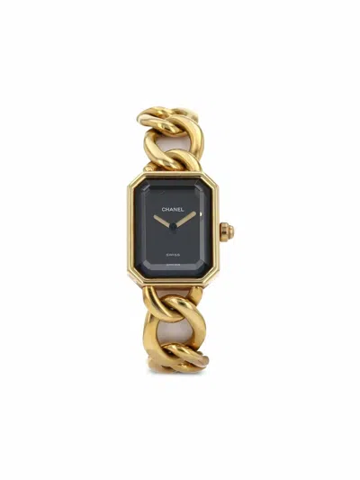 Pre-owned Chanel 2000s  Première M 26mm In Black