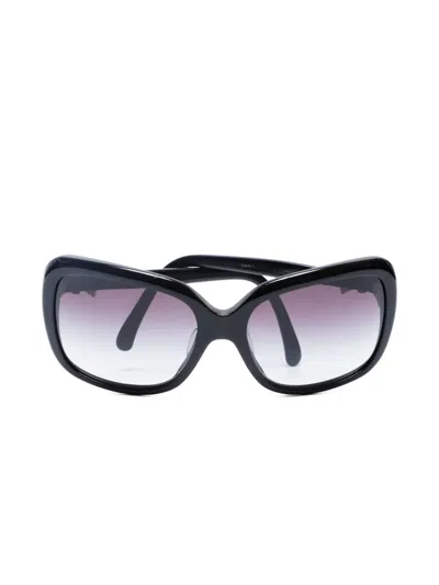 Pre-owned Chanel 2000s Ribbon Sunglasses