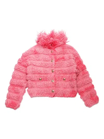 Pre-owned Chanel 2000s Wool Jacket In Pink