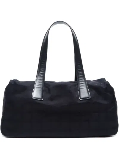 Pre-owned Chanel 2001-2002 Mini New Travel Line Boston Bag
