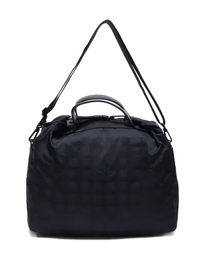 Pre-owned Chanel 2001-2002 New Travel Line Bostonbag