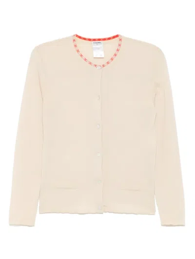 Pre-owned Chanel 2001 Cashmere Cardigan