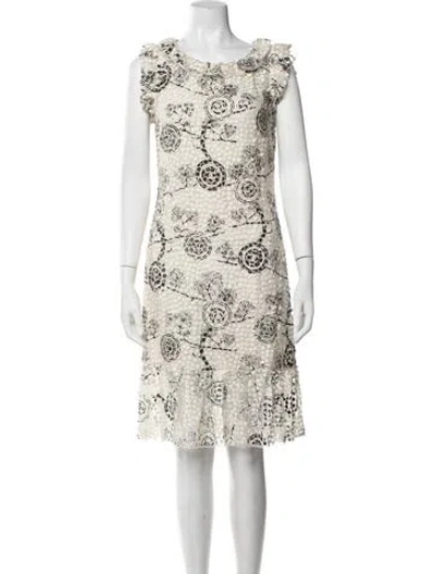 Pre-owned Chanel 2001 Mini Dress In Multicolor