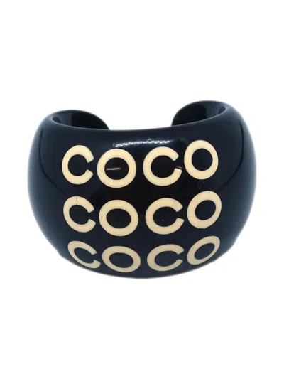 Pre-owned Chanel 2001 Pattern Ring