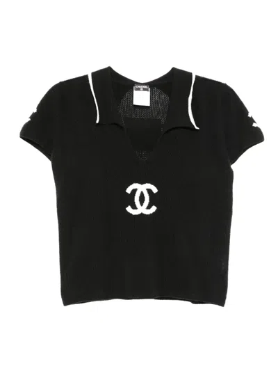 Pre-owned Chanel 2001 Short-sleeved Polo Top
