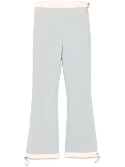Pre-owned Chanel 2001 Sport Line Pant In Blue