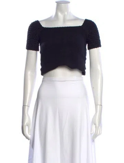 Pre-owned Chanel 2001 Wool Sweater In Black