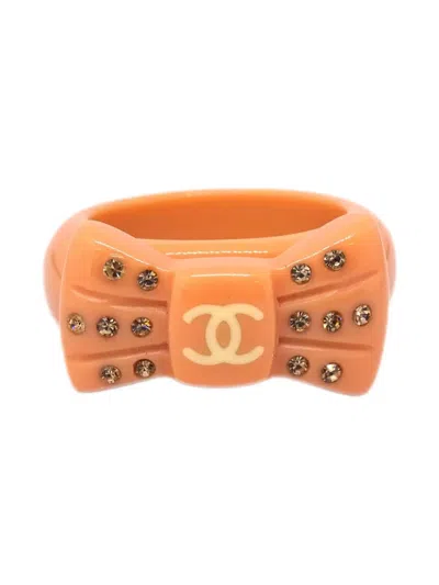 Pre-owned Chanel 2002 Bow Ring
