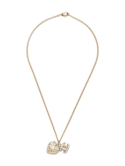 Pre-owned Chanel 2002 Cc Mark Necklace