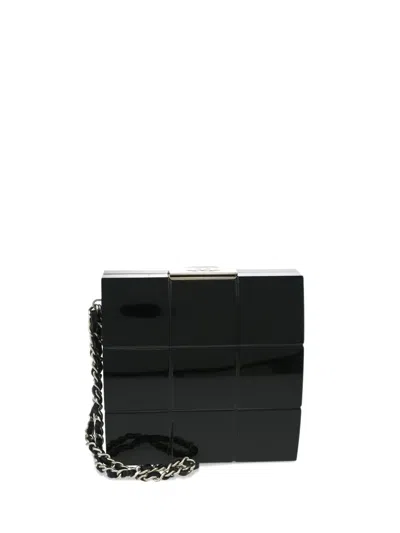 Pre-owned Chanel 2002 Choco Bar Clutch Bag