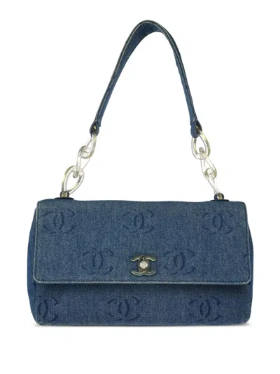 Pre-owned Chanel 2002 Denim Handbag