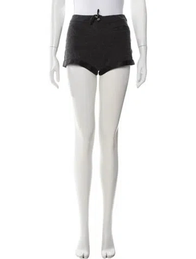 Pre-owned Chanel 2002 Mini Shorts In Gray