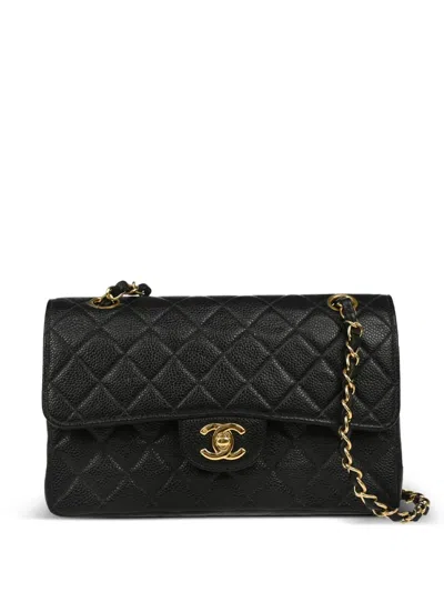 Pre-owned Chanel 2002 Small Double Flap Shoulder Bag
