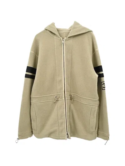 Pre-owned Chanel 2002 Sport Line Hooded Jaccket In Neutrals