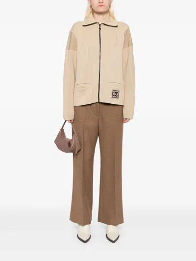 Pre-owned Chanel 2002 Sport Line Zipped Jacket