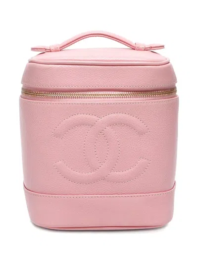 Pre-owned Chanel 2003-2004 Cc Mark Vanity Bag