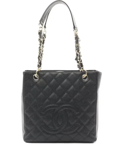 Pre-owned Chanel 2003-2004 Matelasse Pst Tote Bag