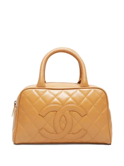 Pre-owned Chanel 2003-2004 Mini Boston Bag