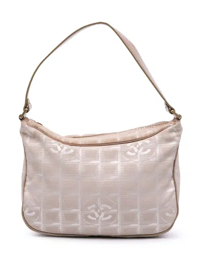 Pre-owned Chanel 2003-2004 New Travel Line Nylon Shoulder Bag