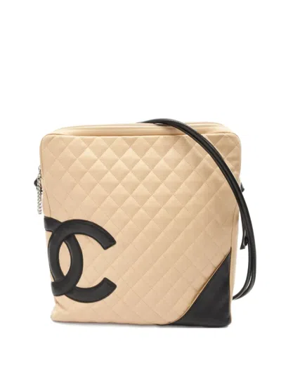 Pre-owned Chanel 2003-2024 Large Cambon Line Shoulder Bag