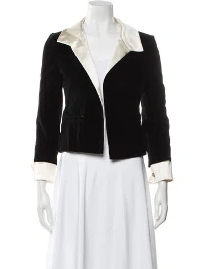 Pre-owned Chanel 2003 Blazer In Black