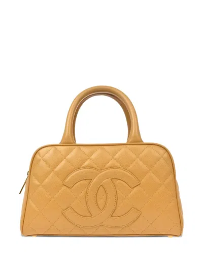 Pre-owned Chanel 2003 Bowling 27 Tote Bag