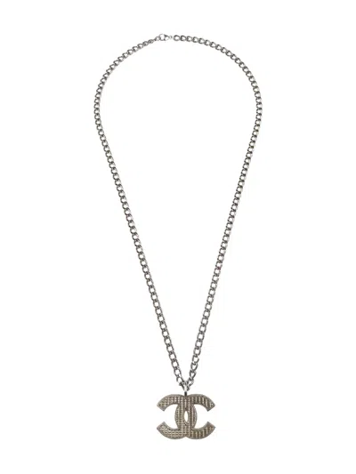 Pre-owned Chanel 2003 Cc-pendant Necklace