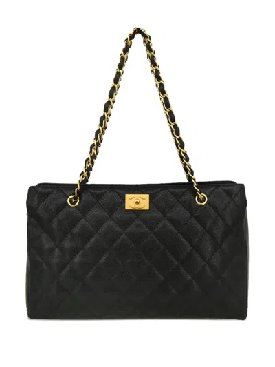 Pre-owned Chanel 2003 Chain-handle Tote Bag