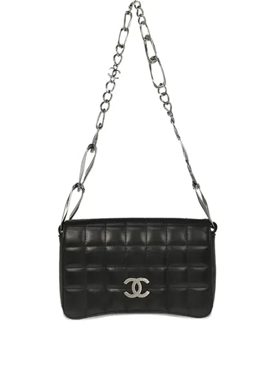 Pre-owned Chanel 2003 Choco Bar Shoulder Bag