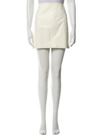 Pre-owned Chanel 2003 Mini Skirt In Neutral