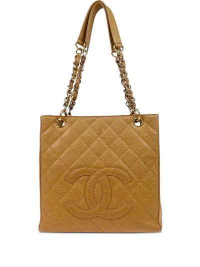 Pre-owned Chanel 2003 Petite Shopping Tote Bag