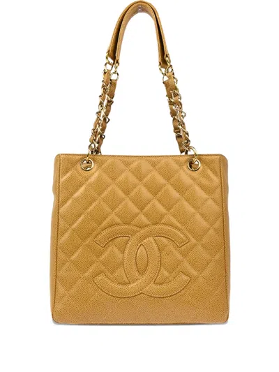 Pre-owned Chanel 2003 Petite Shopping Tote Bag