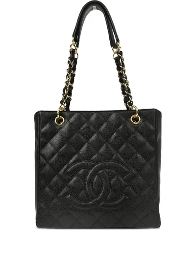 Pre-owned Chanel 2003 Small Shopping Pst Tote Bag