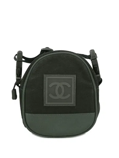 Pre-owned Chanel 2003 Sports Line Logo-patch Cross Body Bag
