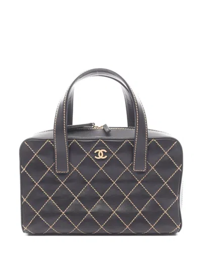 Pre-owned Chanel 2003-2004 Wild Stitch Tote Bag