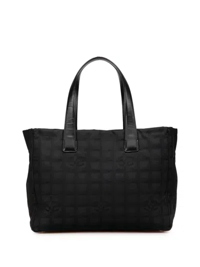 Pre-owned Chanel 2004-2005 New Travel Line Nylon Tote Bag