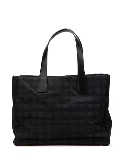 Pre-owned Chanel 2004-2005 New Travel Line Nylon Tote Bag